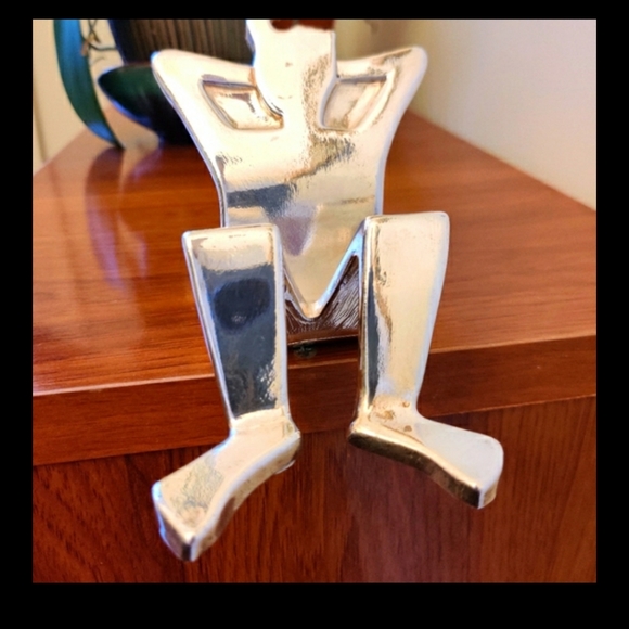 VTG Zadok Arts 925 Modernist Silver Figurine/Sculpture Holder - Picture 14 of 14
